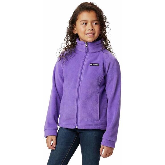 Columbia Kids Purple Full Zip Sweater‎ – Size 3T - Picture 1 of 7